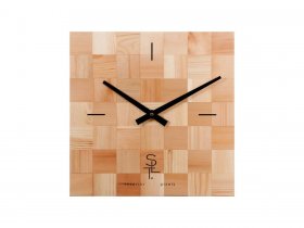 Часы настенные SLT 5197 CHESS WOOD в Серебряном Бору - serebryanyj-bor.mebel-nsk.ru | фото