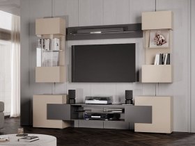 Гостиная Фэнтези (кашемир/графит) в Серебряном Бору - serebryanyj-bor.mebel-nsk.ru | фото