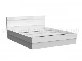 Кровать двуспальная 1,4 м Челси (белый) в Серебряном Бору - serebryanyj-bor.mebel-nsk.ru | фото