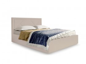 Кровать мягкая 1,6 Сиеста стандарт, вар.2 в Серебряном Бору - serebryanyj-bor.mebel-nsk.ru | фото