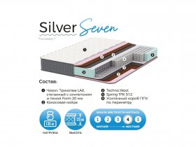 Матрас Silver Seven в Серебряном Бору - serebryanyj-bor.mebel-nsk.ru | фото