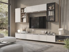 Модульная стенка Урбан в Серебряном Бору - serebryanyj-bor.mebel-nsk.ru | фото