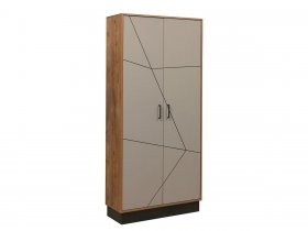 Шкаф двухстворчатый комбинированный для одежды Гамма  54.14 в Серебряном Бору - serebryanyj-bor.mebel-nsk.ru | фото